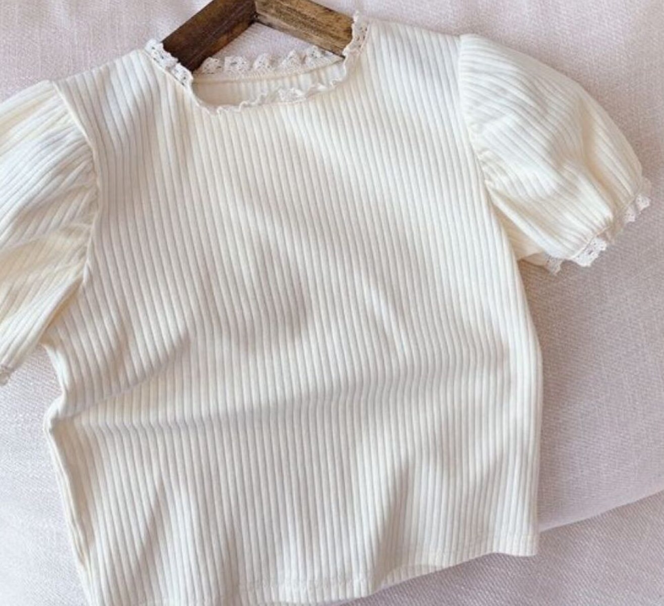 Remera morley puntilla 