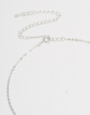Collares Cortos Perlas Collar Corto Plata 925 Perlas - Plateado