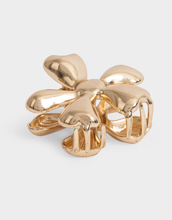 Broche Con flores Broche De Flor - Dorado