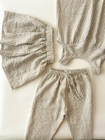Pollera rayas beige Pollera rayas beige