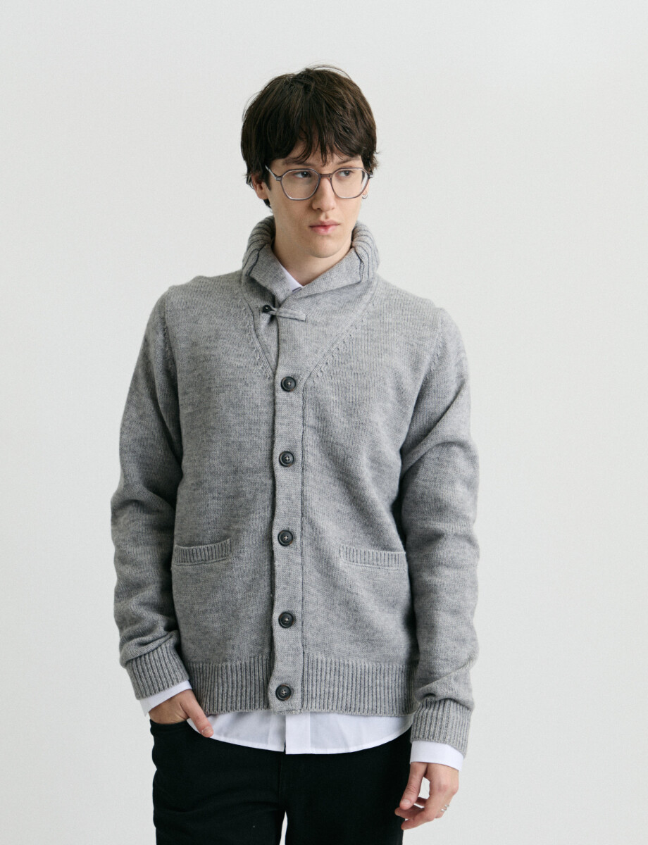 470663 CARDIGAN HARRY Gris