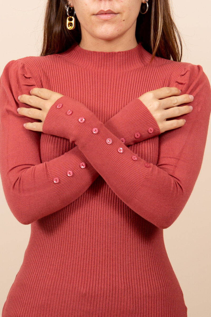 Sweater manga princesa Granate