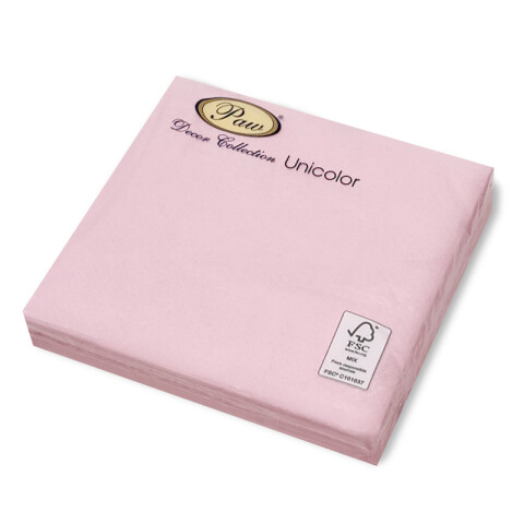 Servilleta Lisa x20 Rosa