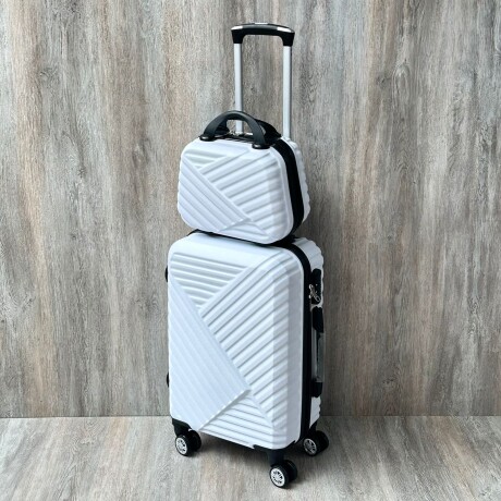 Set Valija Chica Carry On De Cabina + Neceser Beauty Rígido Set Valija Chica Carry On De Cabina + Neceser Beauty Rígido