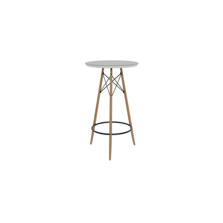 Mesa Lateral 43cm Linea Manhattan Blanco
