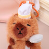 Llavero De Peluche - Capibara Chef Con Mochila Llavero De Peluche - Capibara Chef Con Mochila