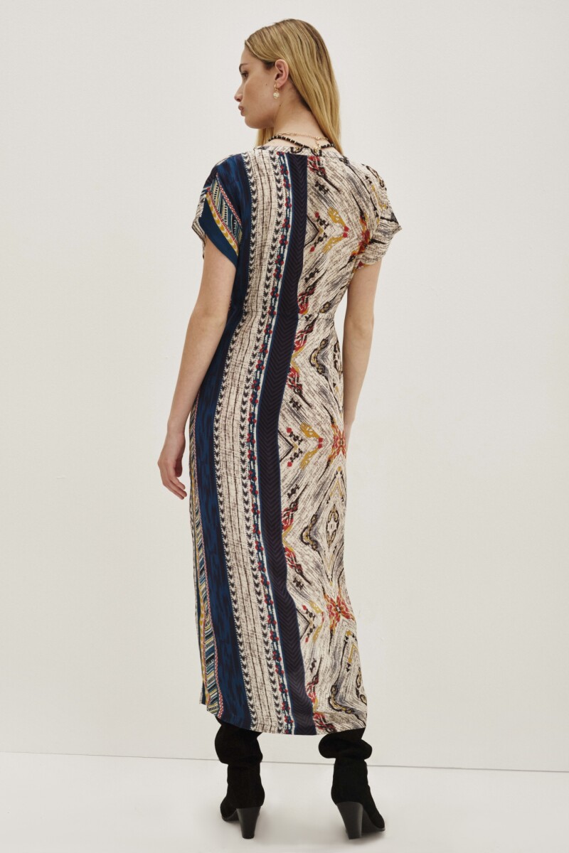 Vestido Buganda Billie Azul
