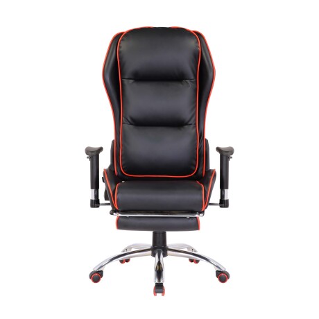 SILLA GAMER PU-Y-METAL NEGRO CONFORT D-303