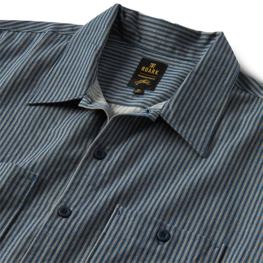 Camisa Roark Burnt - Azul Camisa Roark Burnt - Azul