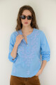BLUSA INDI CELESTE