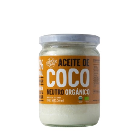 Aceite de coco Neutro Orgánico 500ML Aceite de coco Neutro Orgánico 500ML