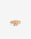Anillos Chicos Metal Anillo De Metal Bañado En Oro - Dorado