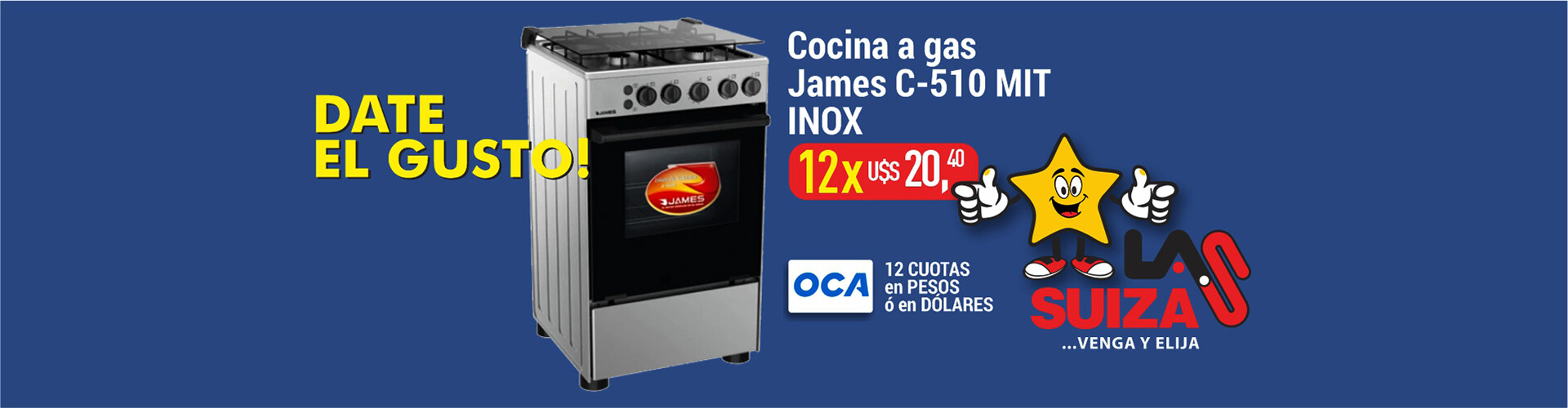 Cocina James C510MIT
