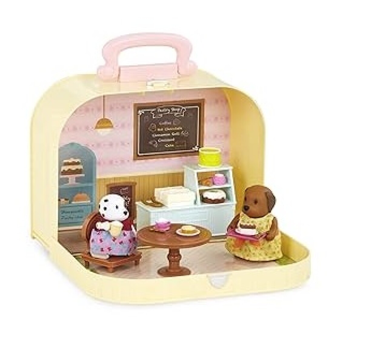 Set de espacios divertidos: - Juego de Pasteleria con maleta de viaje 