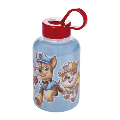 Botella Plástica Paw Patrol 280ml con Agarre CHASE Y RUBBLE