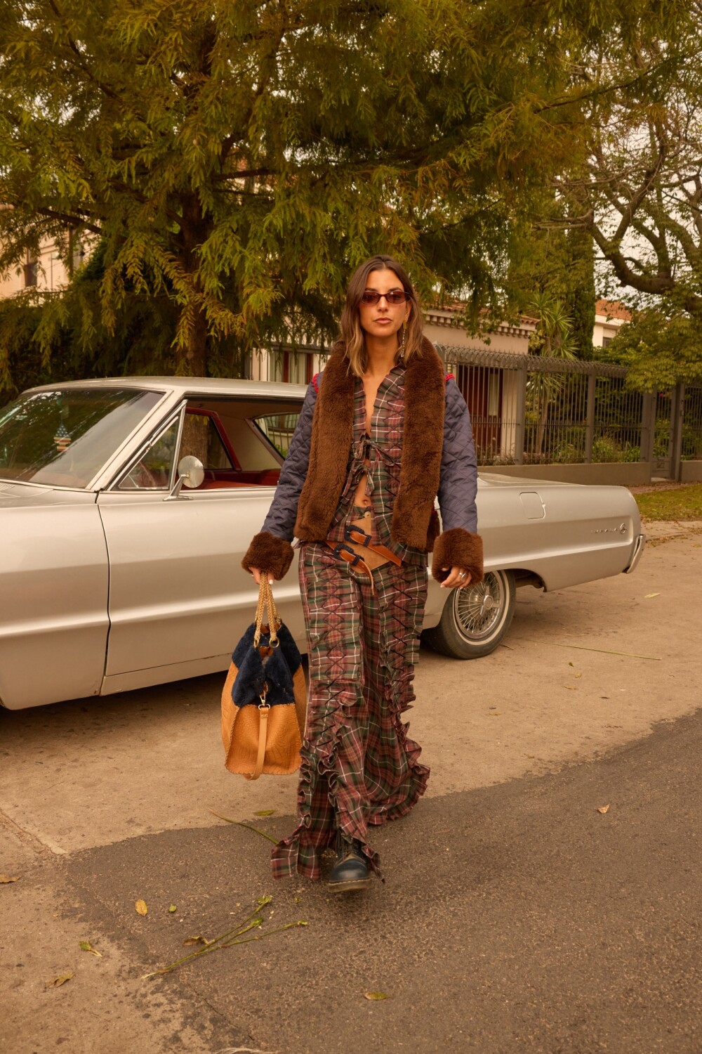 Cuadrillé Dancing Queen Pants Bordeaux / Verde