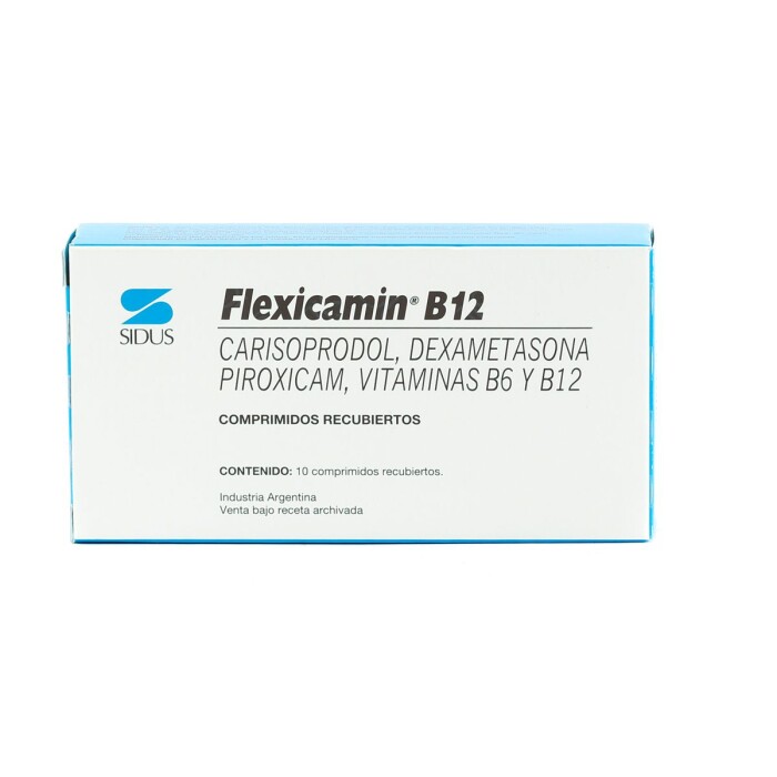 FLEXICAMIN B12 CJ X 10 COMPRIMIDOS única