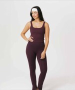 Top PureLuxe Built-In Bra Mujer Classic White