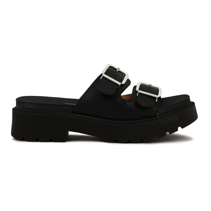 Sandalia Vizzano Mujer Taco 3cm Negro