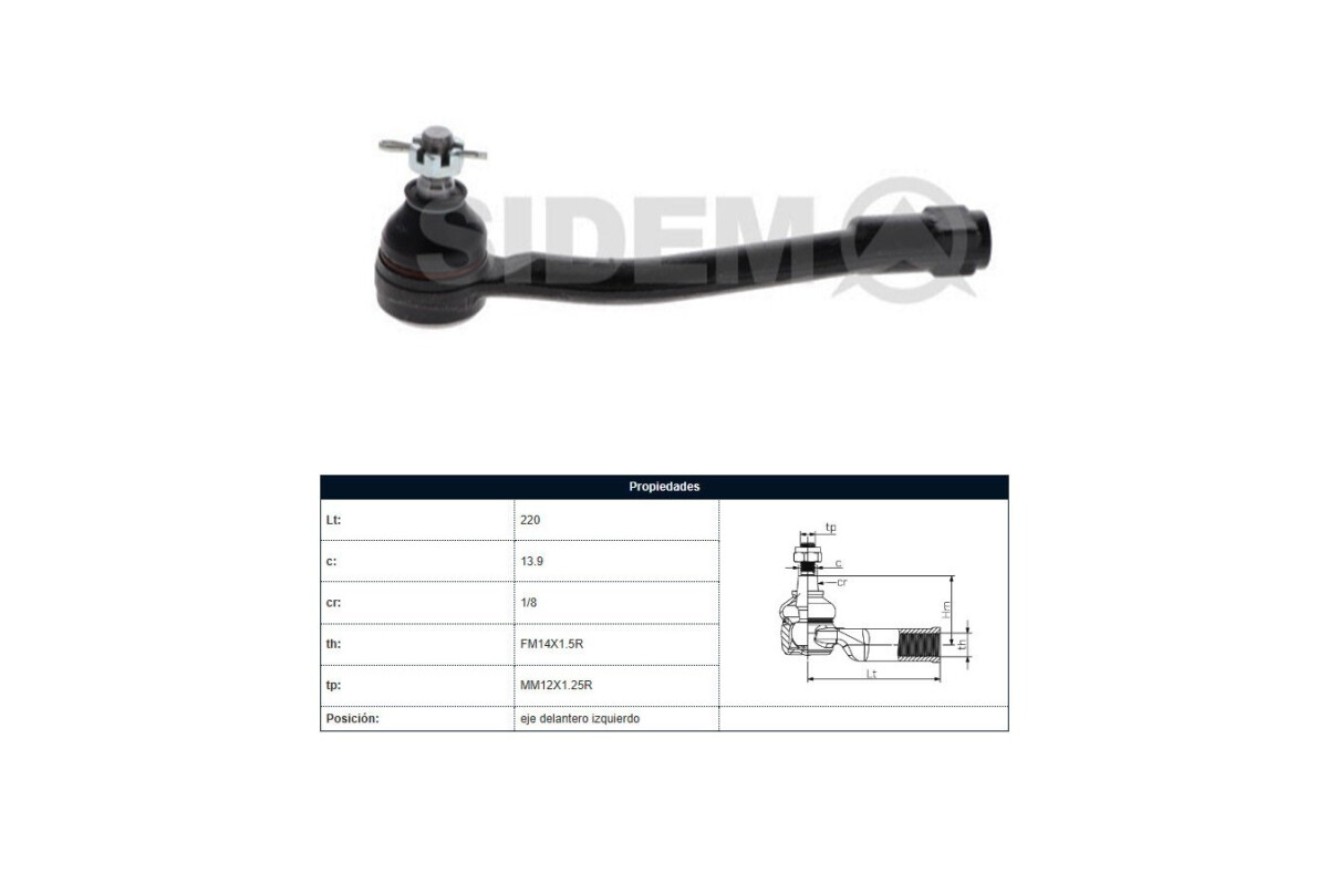 Puntero Hyundai H1 Carroceria Tq Starex 05-25 Izq Puntero Hyundai H1 Carroceria Tq Starex 05-25 Izq