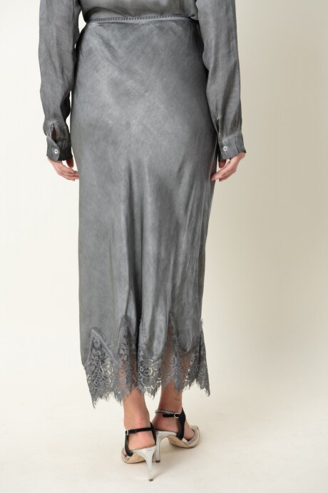 POLLERA ALBITA Gris