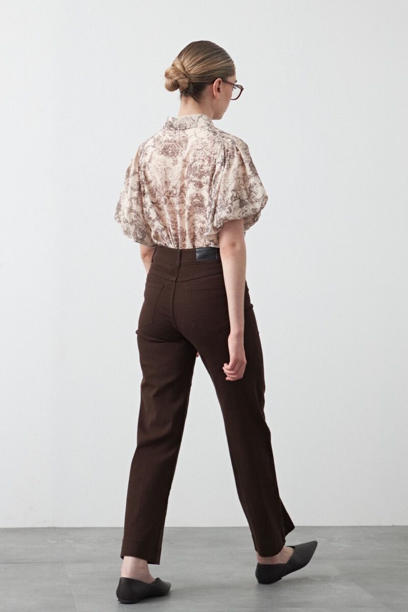 PANTALON NIPON Chocolate