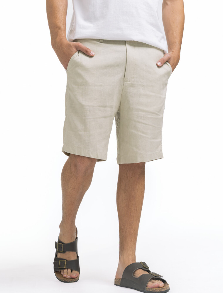 Bermuda Lino Lanai Beige