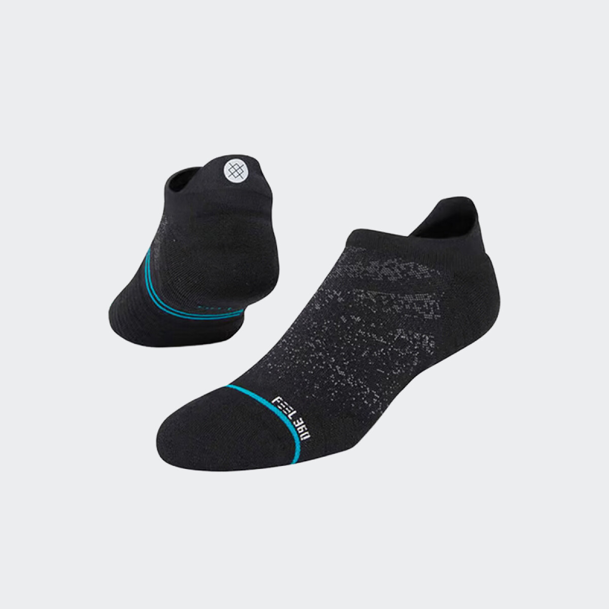 Medias Stance Run Tab - Negro 