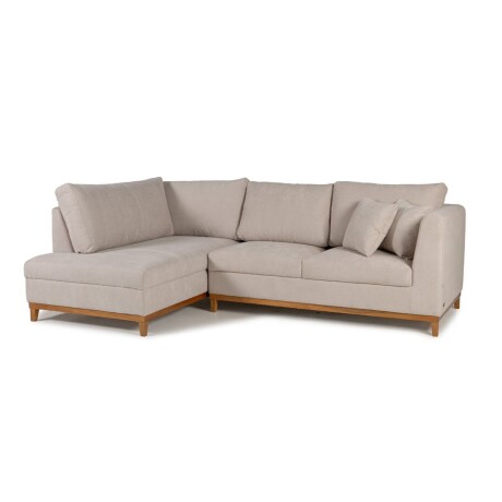 Rinconera Belfast - Tela Microfibra - Chaise izquierdo 2226 (Beige)