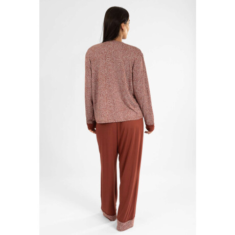 Pijama muro Bordeaux