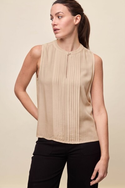 BLUSA FOSSI Beige