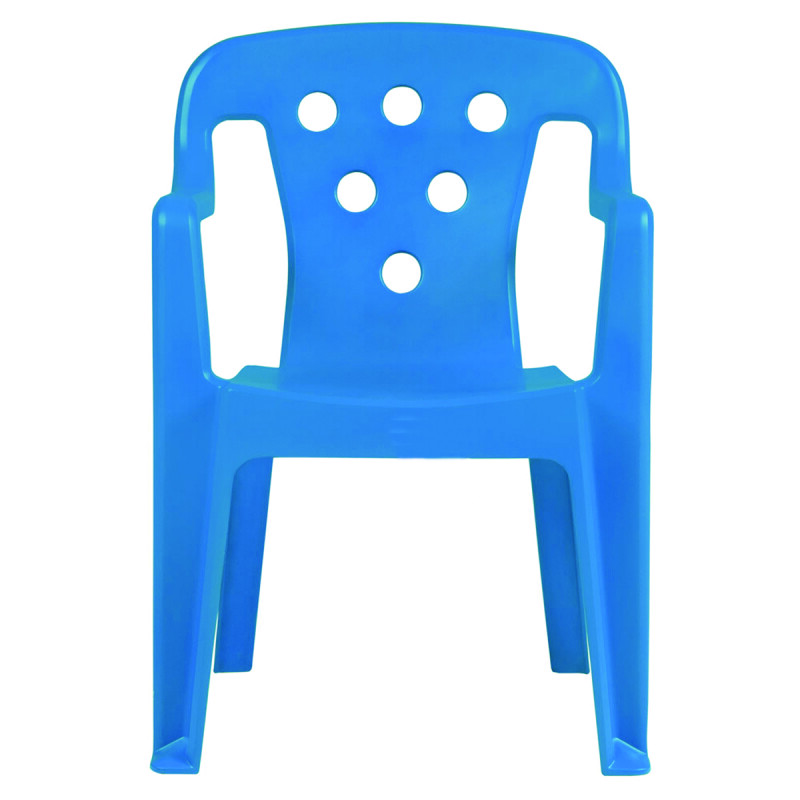 Silla infantil con apoya brazos AZUL