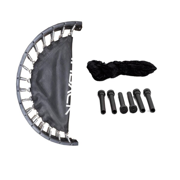 Mini Trampolin Plegable Cama Elástica Saltarín Fitness 102 Cm IMBACK Color Negro Mini Trampolin Plegable Cama Elástica Saltarín Fitness 102 Cm IMBACK Color Negro