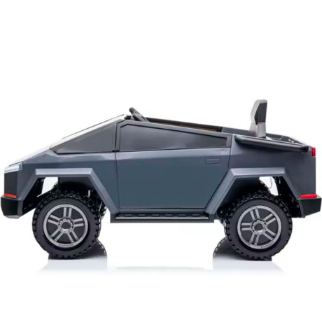 Auto a Bateria Niños Camioneta CyberTruck Luz Sonido Gris