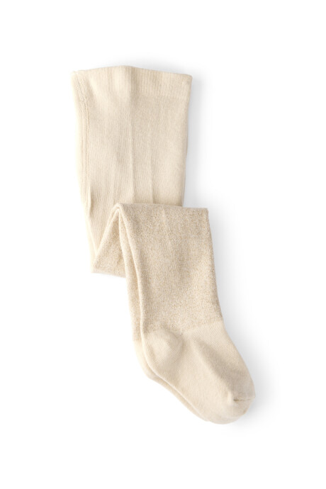 Medias cancán de algodón, beige Sin color