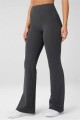Pantalón Pureluxe High-Waisted Tlc Kick Flare Mujer Midnight