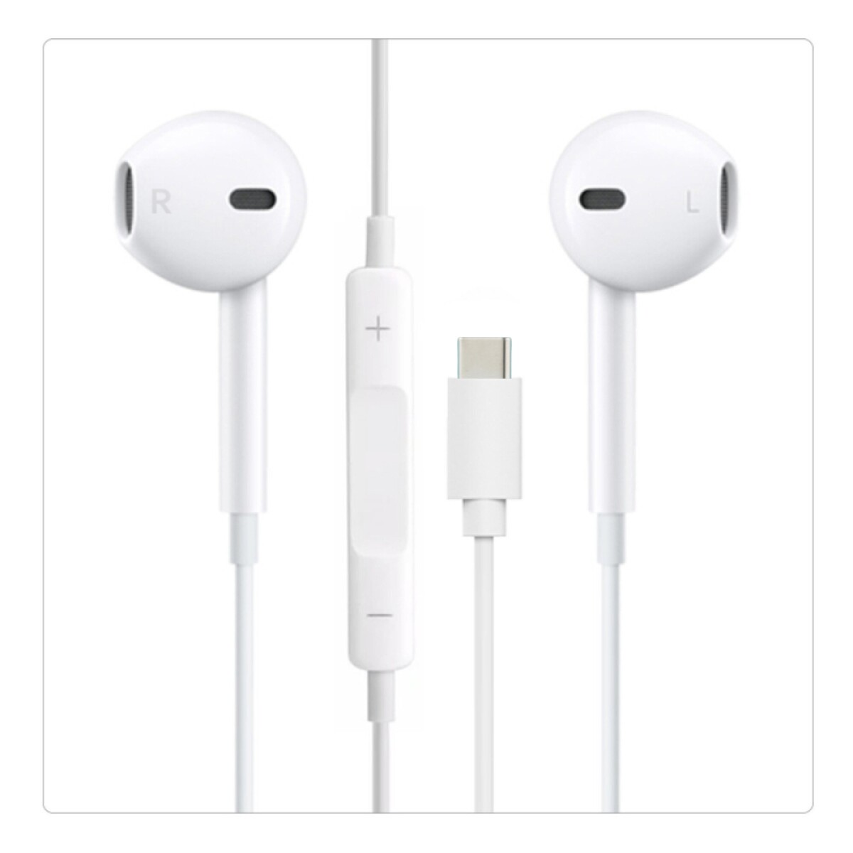Auriculares MICCELL tipo C con manos libres 