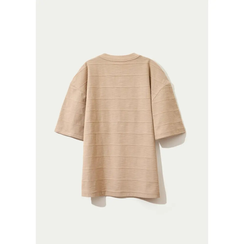 CAMISETA MM MARROM CLARO