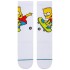 Medias Stance Bart Simpson Blanco