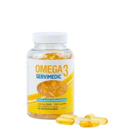 ¡OFERTA IMPERDIBLE! Omega 3 x 100 caps Servimedic ¡OFERTA IMPERDIBLE! Omega 3 x 100 caps Servimedic