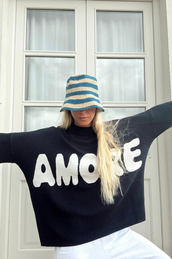 Sweater Amore Azul Marino