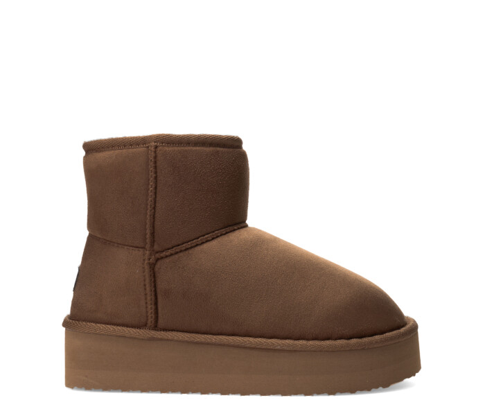 Botas de Mujer Miss Carol Pantu Uma Con Plataforma Tan