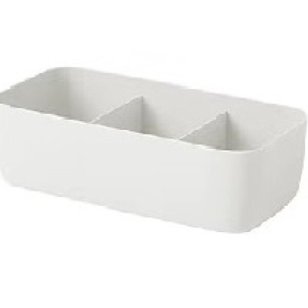 Organizador 3 divisiones blanco