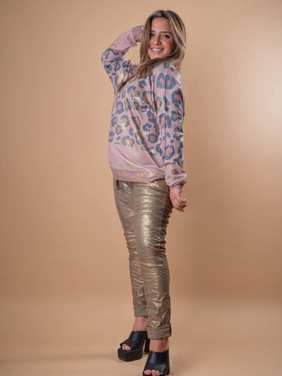 Buzo de hilo suavizado+ pantalón de lycra Buzo de hilo suavizado+ pantalón de lycra