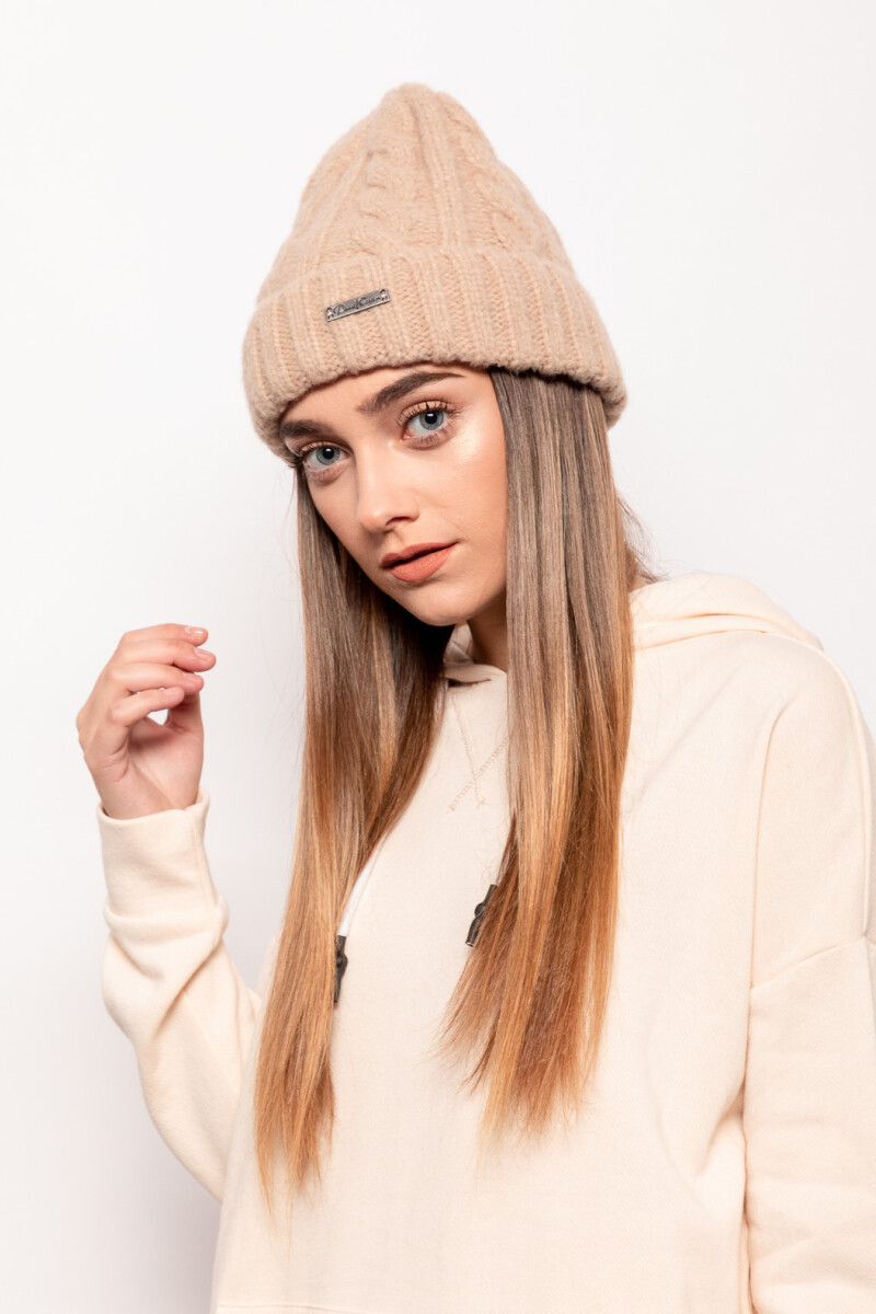 GORRO XIMENA Beige Oscuro