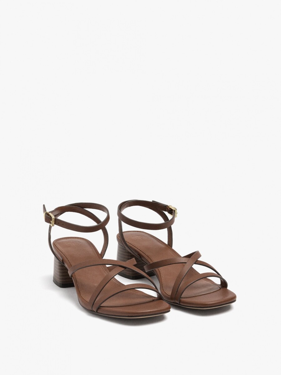 Sandalias Tacón High Heel Sandals camel