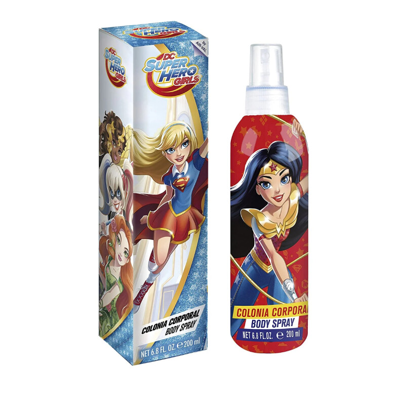 Air-Val International DC Super Hero Girls Body Spray 200ml - Infantil