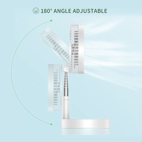 Ventilador Extensible 3 Velocidades Blanco
