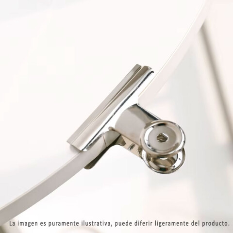 Aprietapapeles metálicos x8 unidades Aprietapapeles Metálicos X8 Unidades