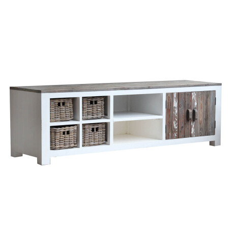 RACK MADERA BLANCO AIM